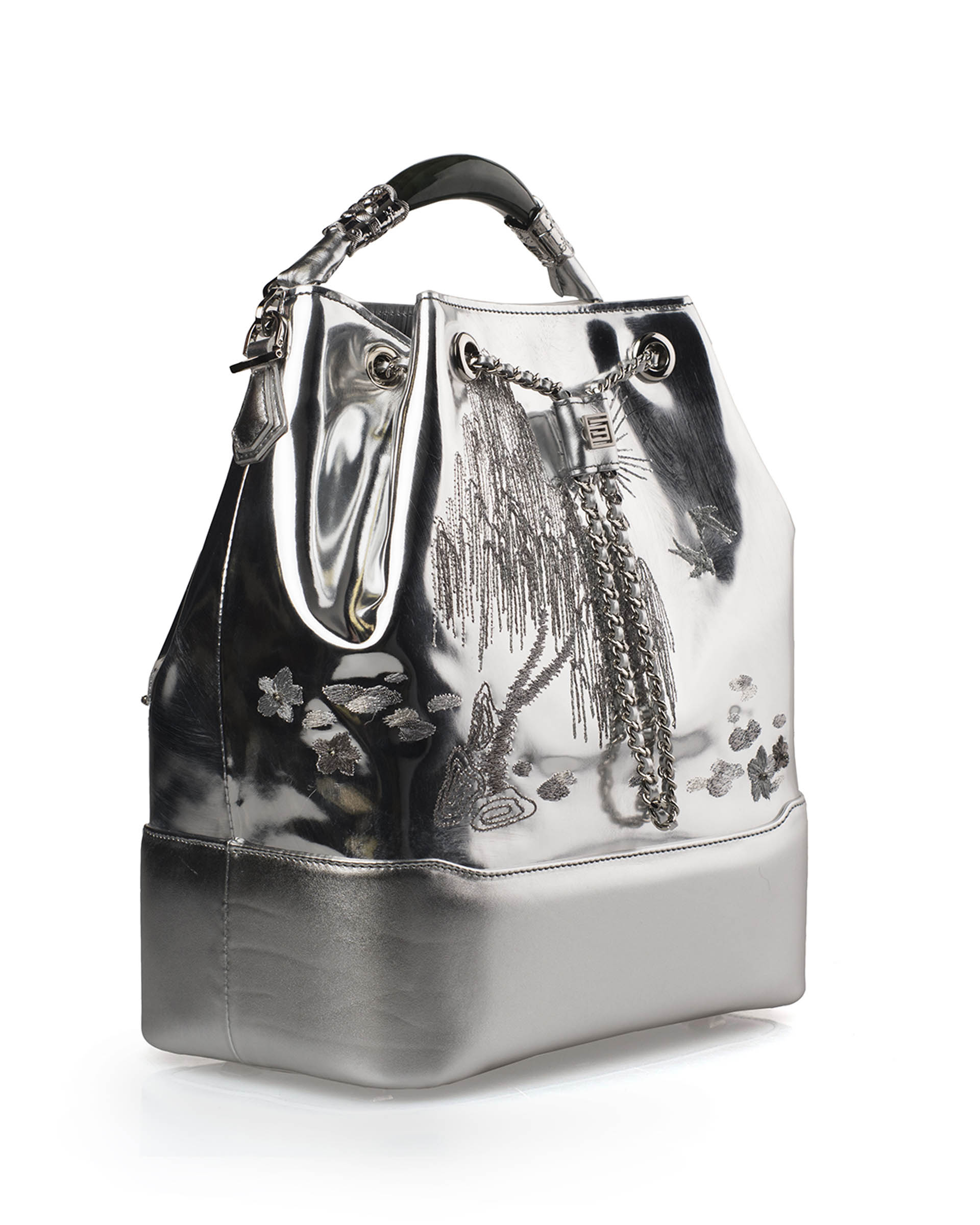 Frilled Bag L | Charcoal Grey – MYLAN ONLINE SHOP